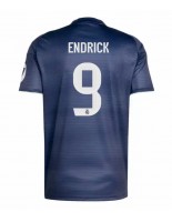 Real Madrid Endrick #9 Vieraspaita 2025-26 Lyhythihainen
